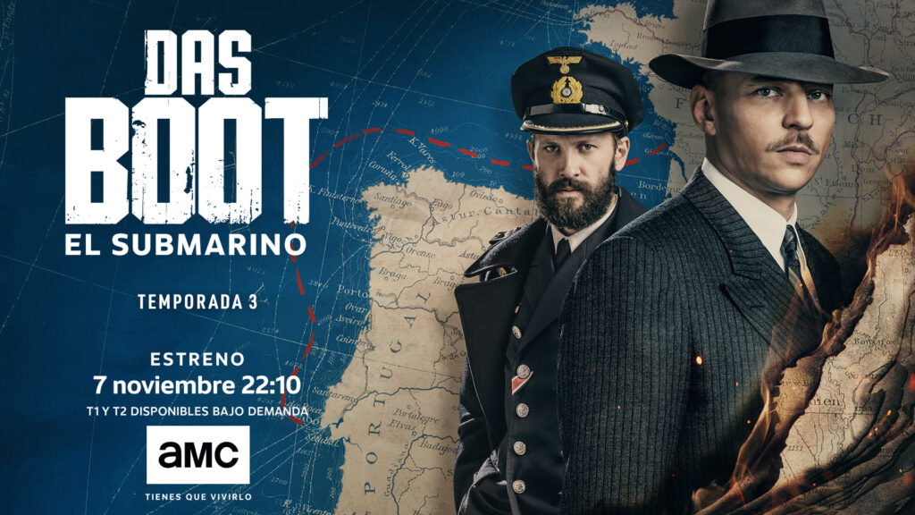  AMC estrena la tercera temporada de Das Boot: El submarino