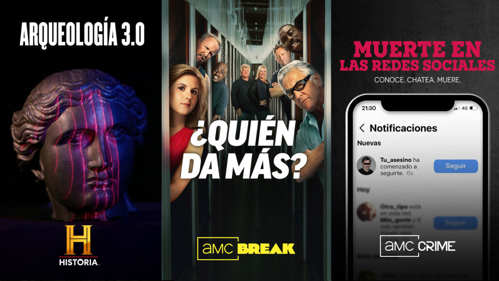 Canal HISTORIA, AMC BREAK y AMC CRIME, los tres canales de documentales más vistos en la televisión de pago en marzo
