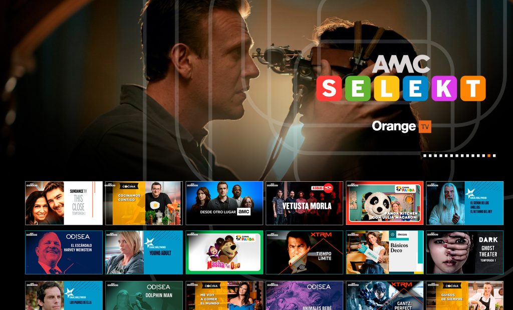 AMC Networks International y Orange TV lanzan AMC Selekt, el servicio bajo demanda más variado del mercado, con más de 5.000 programas