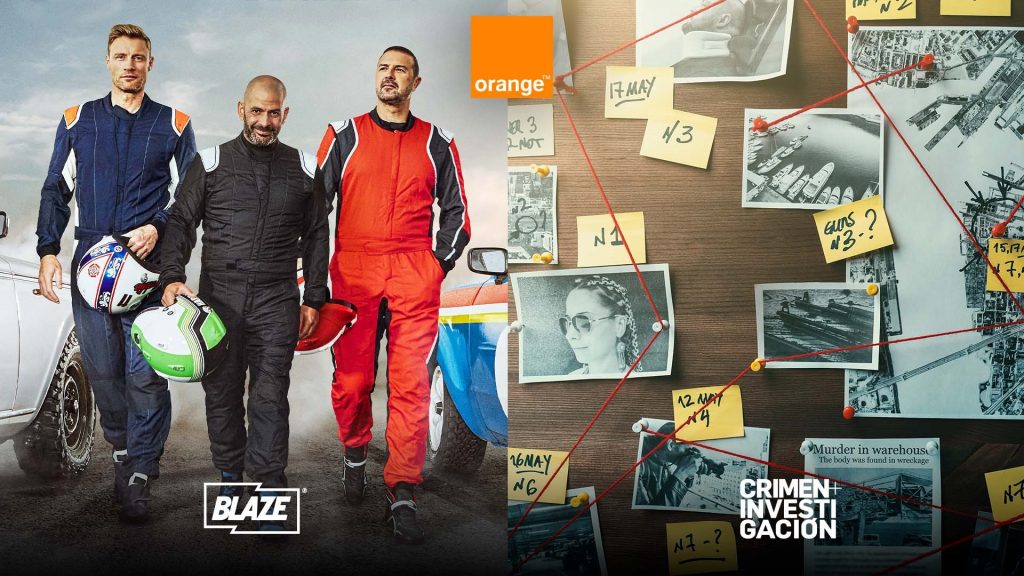 Orange TV incorpora a su oferta los canales de televisión Crimen + Investigación y BLAZE