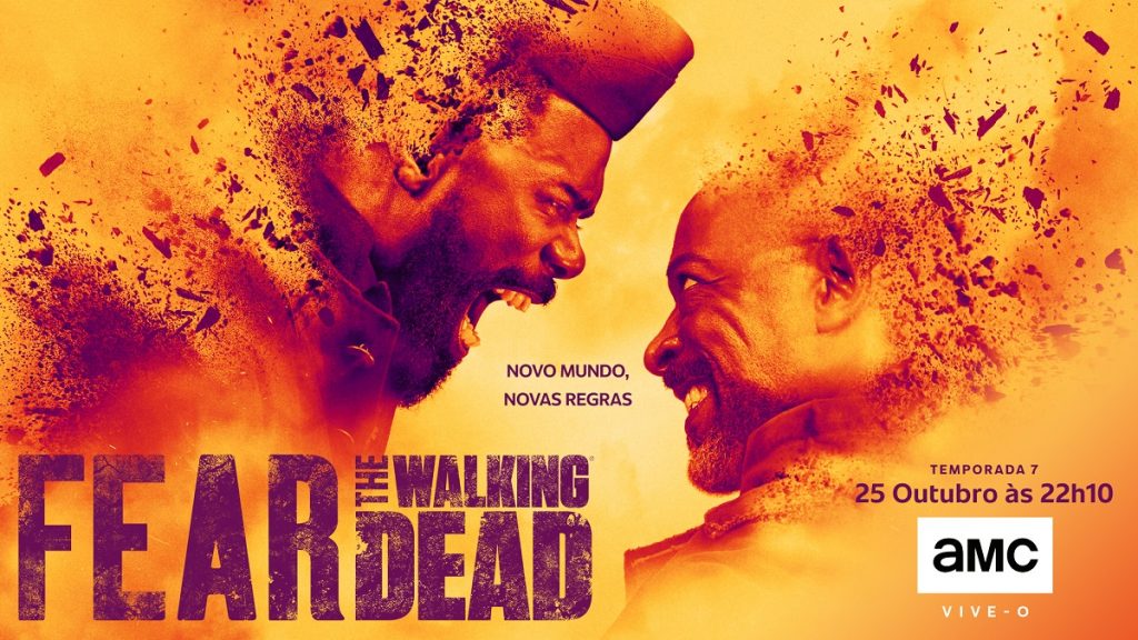 AMC lança o primeiro trailer e o poster oficial da sétima temporada da sua série original ‘Fear the Walking Dead’