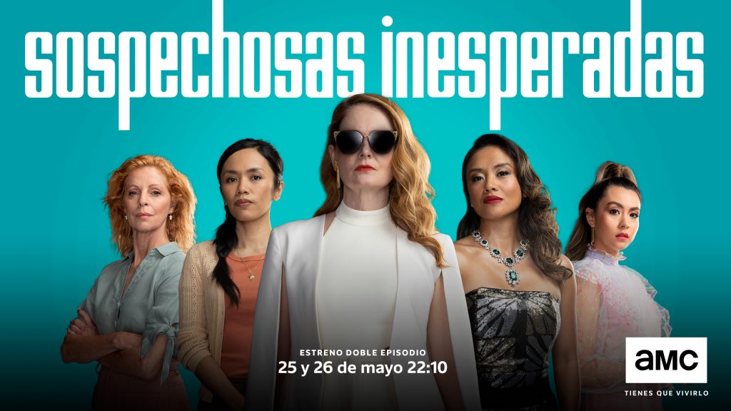 AMC estrena la serie australiana ‘Sospechosas inesperadas’, thriller satírico protagonizado por Miranda Otto