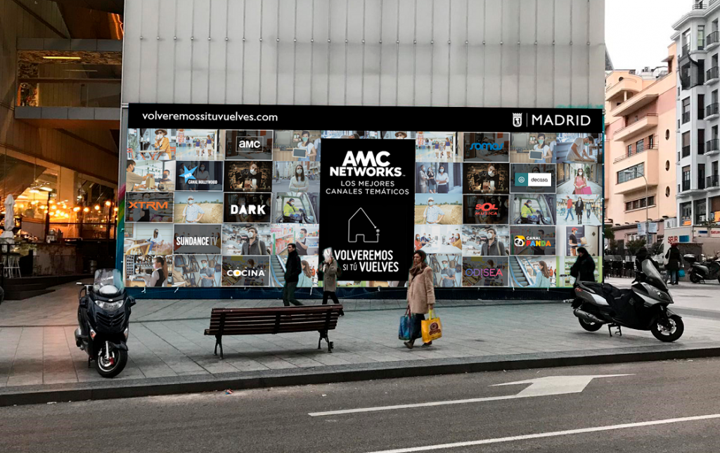 AMC Networks y el Ayuntamiento de Madrid se unen para apoyar el comercio minorista de la capital con la campaña ‘Volveremos si tú vuelves’
