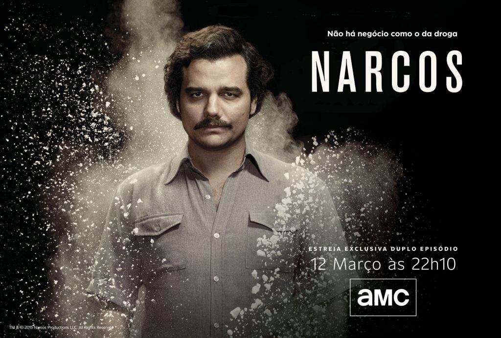 AMC estreia série ‘Narcos’  a 12 de março