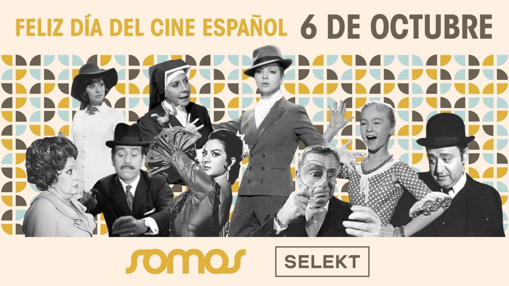 Los canales de televisión Somos y SELEKT se vuelcan en el Día del Cine Español con una programación especial