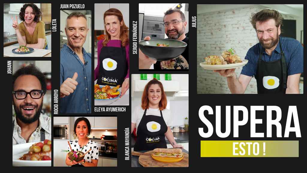 Los rostros más conocidos de Canal Cocina se enfrentan en ‘Supera Esto!’, un nuevo formato de retos gastronómicos