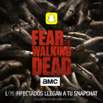 AMC utiliza, por primera vez en España, una lente personalizada en Snapchat para promocionar los nuevos episodios de ‘Fear the Walking Dead’