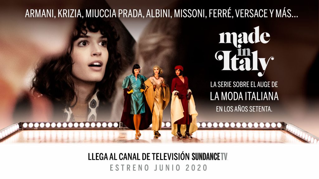SundanceTV descubre el auge de la moda italiana en los años 70 con el estreno exclusivo de la serie ‘Made in Italy’