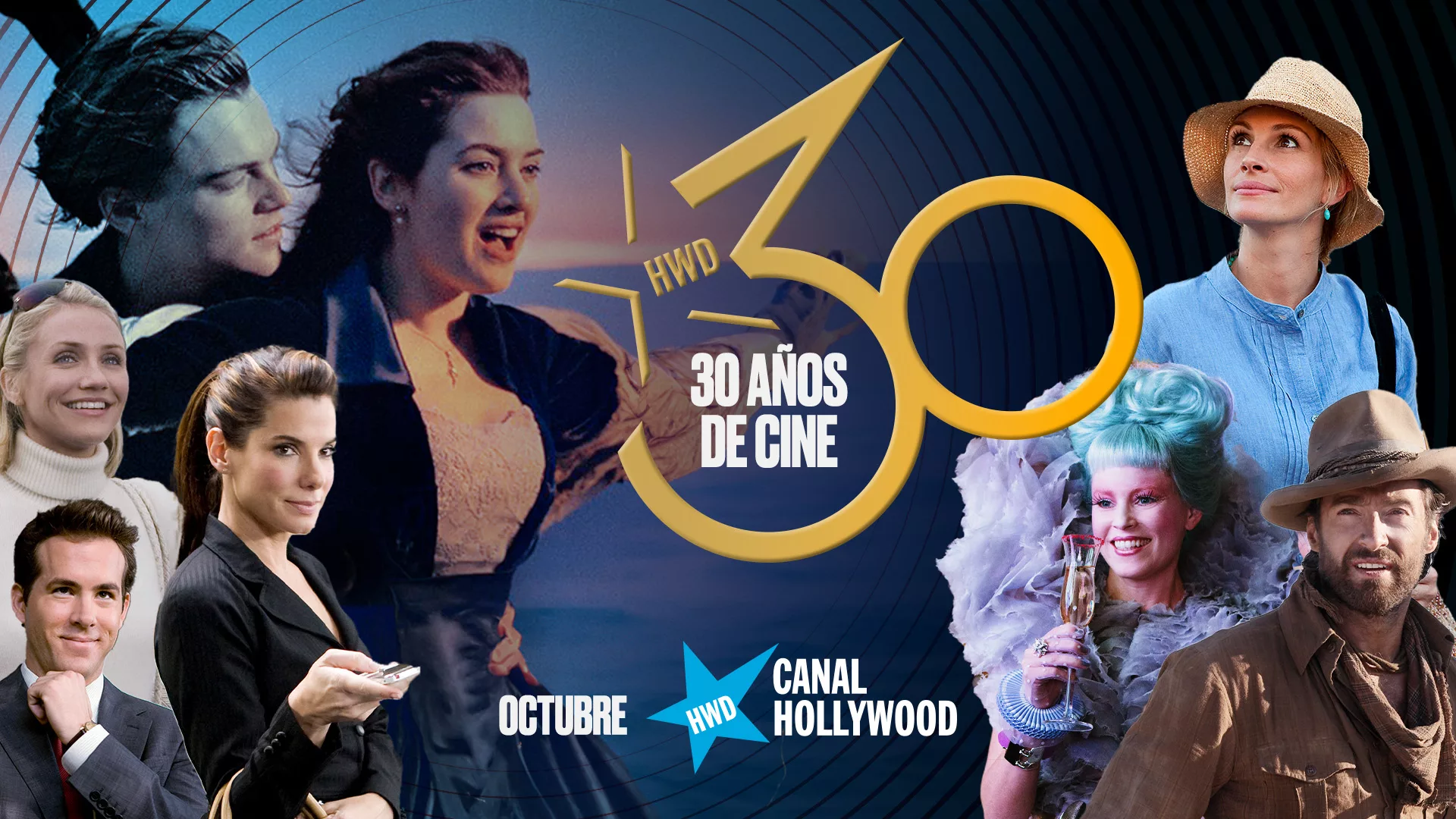 Canal Hollywood cumple 30 años y lo celebra con una selección de 30 películas icónicas
