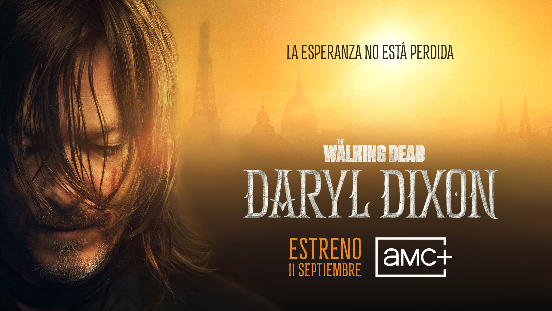 El servicio de streaming AMC+ estrena en exclusiva su nuevo spin-off ‘The Walking Dead: Daryl Dixon’