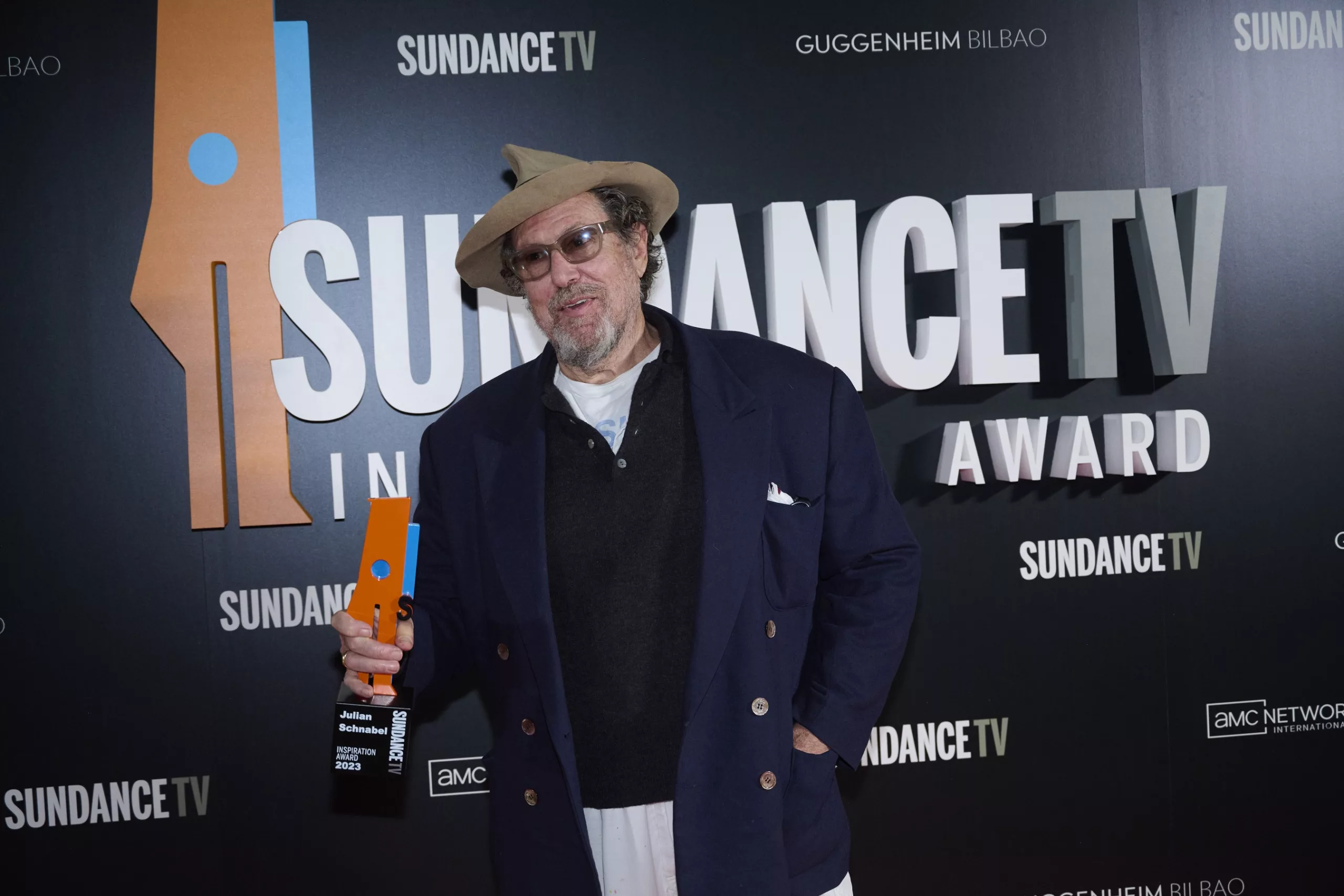 Julian Schnabel, galardonado con el SundanceTV Inspiration Award en el Museo Guggenheim Bilbao