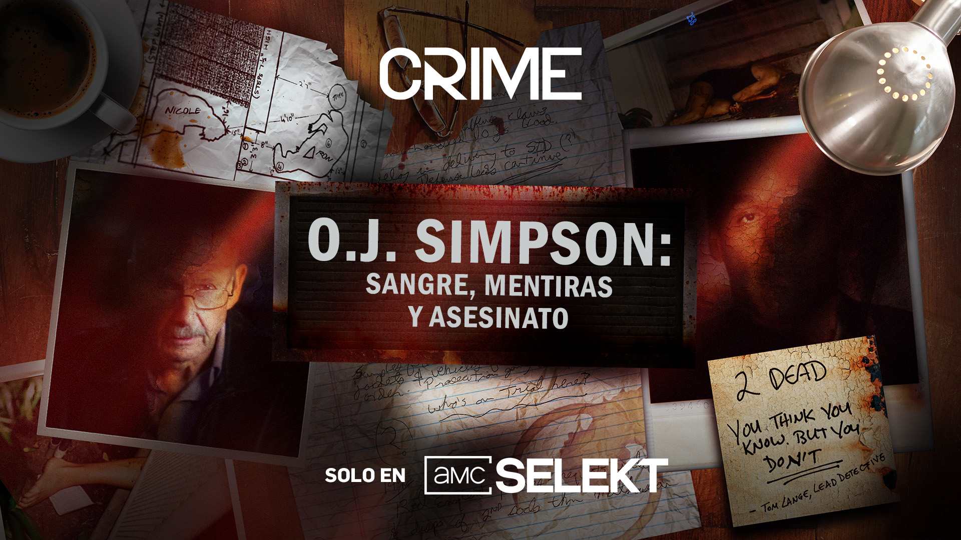 AMC CRIME emite la serie documental ‘O.J Simpson, sangre, mentiras y asesinato’