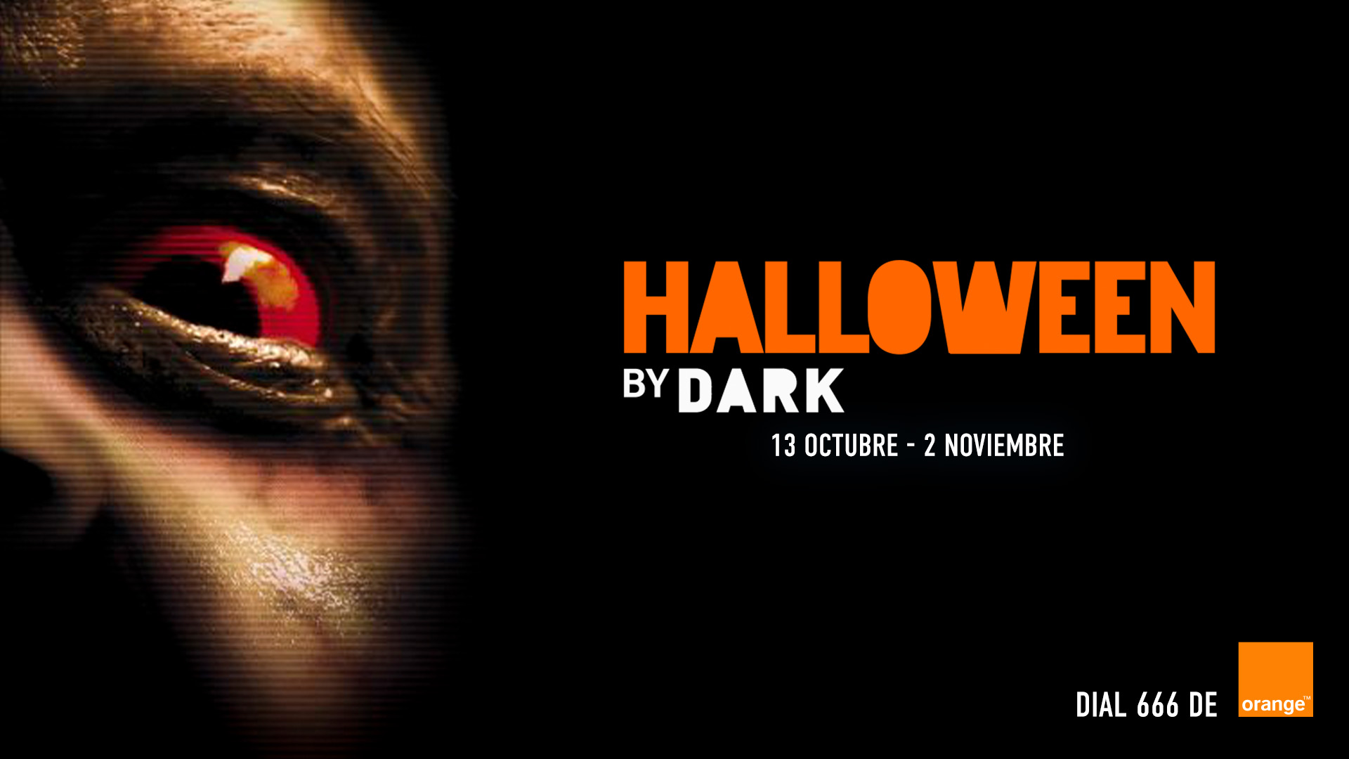 Orange TV lanza el canal pop up exclusivo Halloween By DARK para celebrar la noche más terrorífica del año