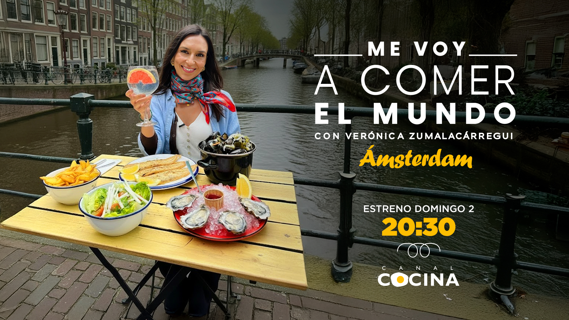 Canal Cocina descubre los sabores más auténticos de los Países Bajos en una nueva entrega de ‘Me voy a comer el mundo’