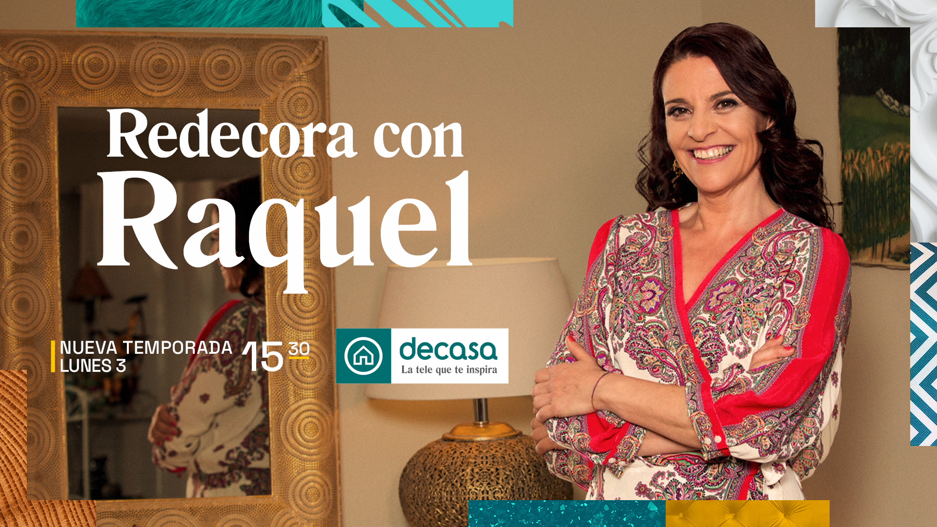 Canal Decasa ‘Redecora con Raquel’ auténticos espacios de ensueño con el estreno de su nueva temporada
