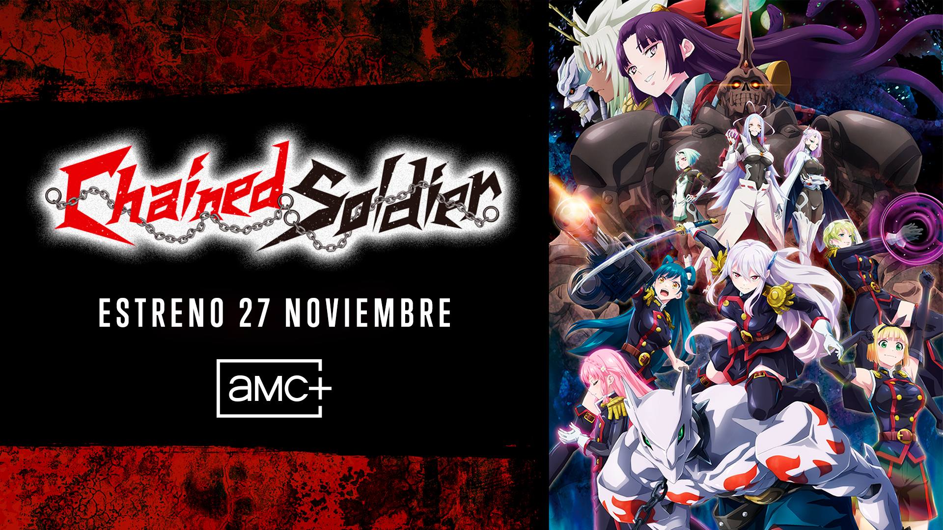 AMC+ estrena en exclusiva ‘Chained Soldier’, adaptación del exitoso manga convertido en anime