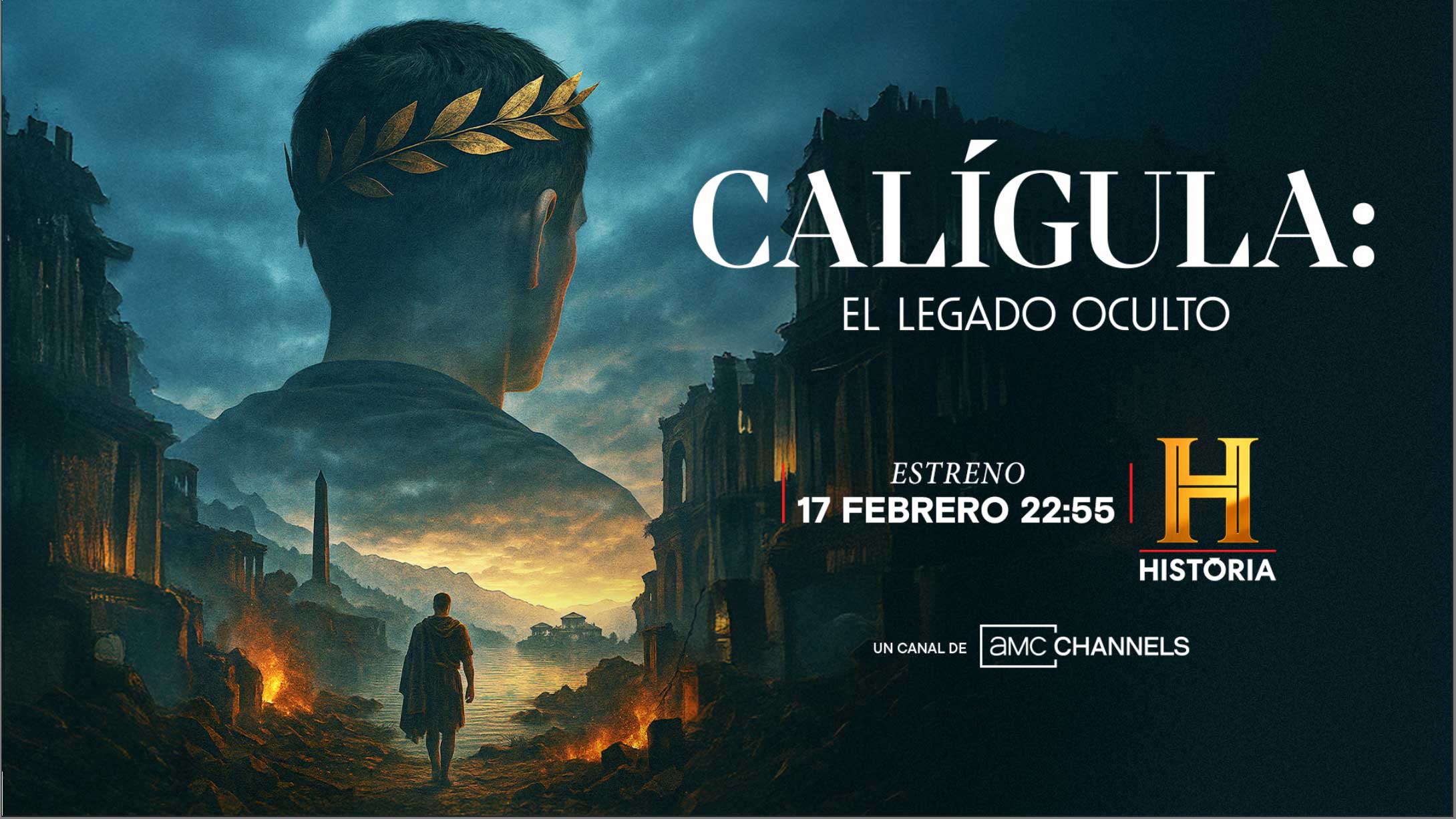 Canal HISTORIA desvela las luces y sombras de uno de los emperadores más controvertidos de Roma en ‘Calígula: el legado oculto’