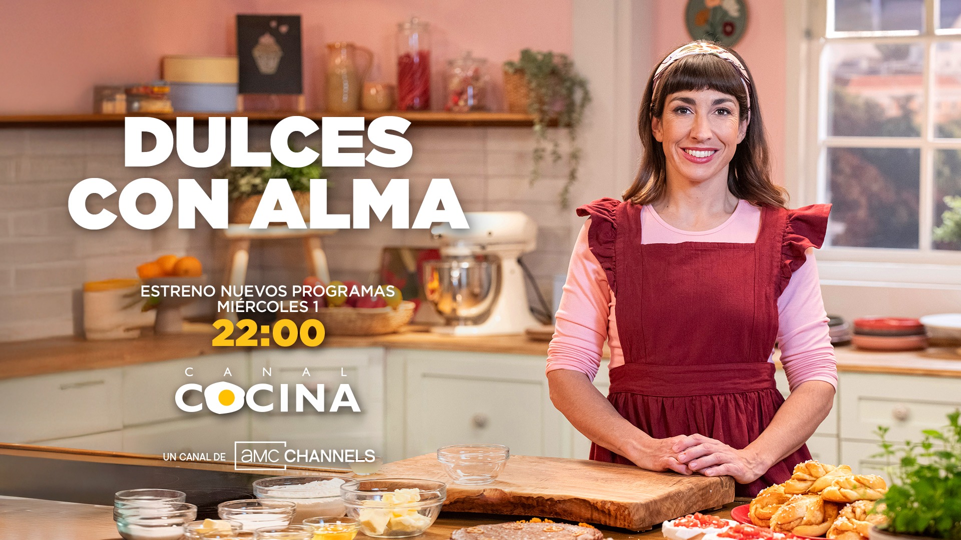 Alma Obregón regresa a Canal Cocina con la quinta temporada de ‘Dulces con Alma’